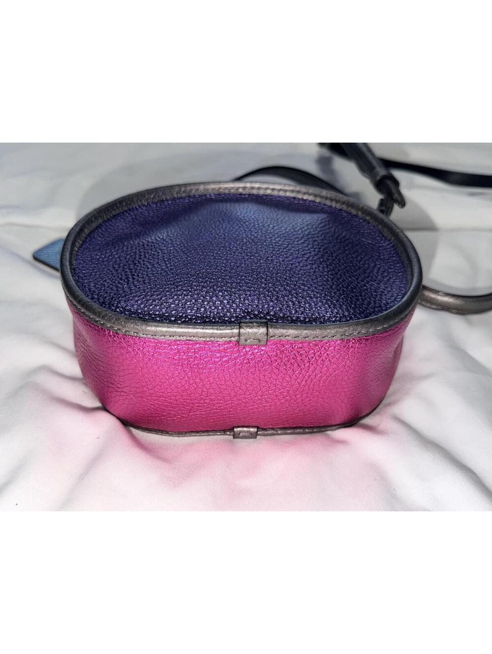 Coach Canteen Bag in Metallic Colorblock Leather - Picture 3 of 8